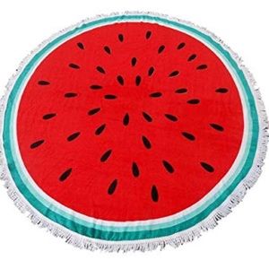 Watermelon roundie towel